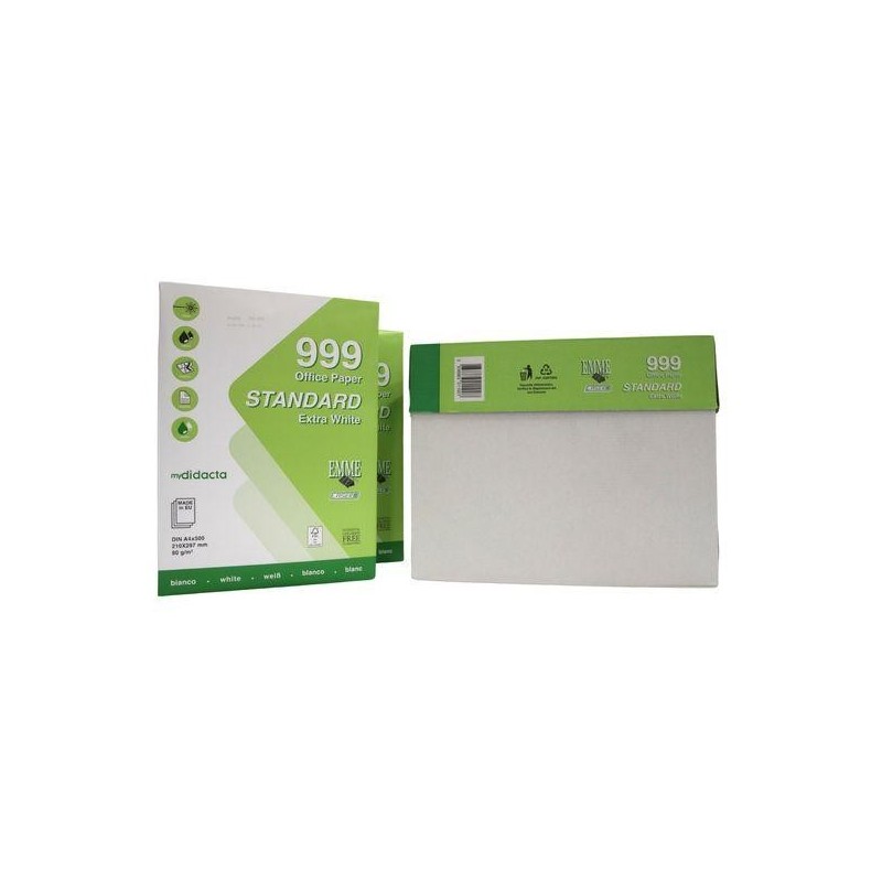 CARTA FOT.A4 GR80 STANDARD 999 BIANCA 500FF