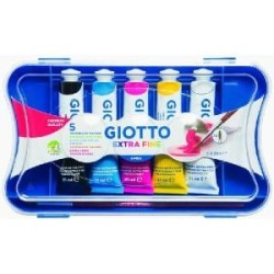 TEMPERA GIOTTO TUBO 21ML 5 COLORI PRIMARI