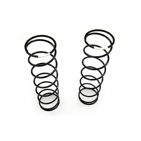 Rear 16mm Shock Spring - Very Hard (White) - (2 pcs) 458-HV