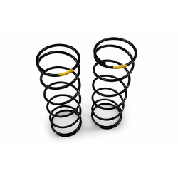 Rear 16mm Shock Spring - Medium (Yellow) - (2 pcs)  458-M