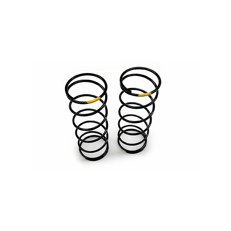Rear 16mm Shock Spring - Medium (Yellow) - (2 pcs)  458-M