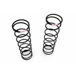 Front 16mm Shock Spring - Hard (Pink) - (2 pcs) 457-H