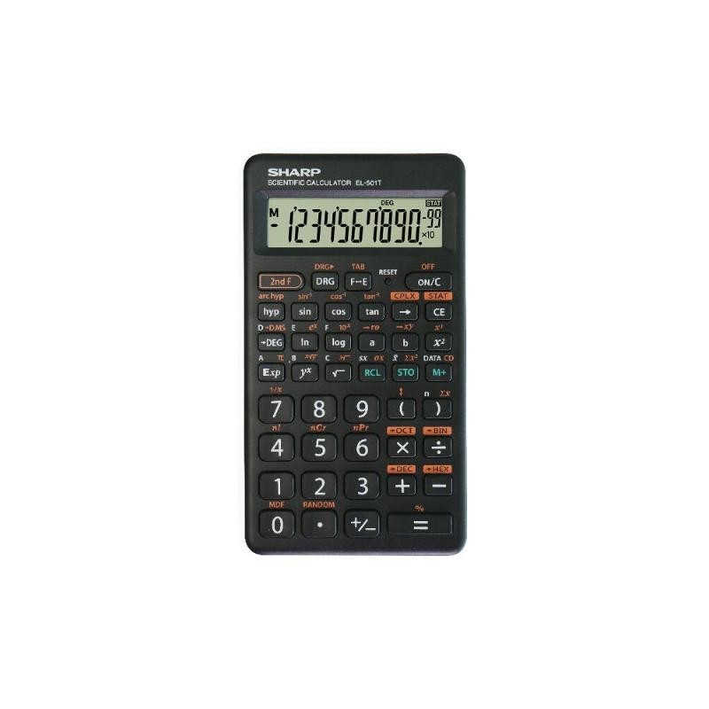 CALCOLATRICE SCIENTIFICA SHARP EL501TB 146 FUNZ. CALCOLATRICE SCIENTIFICA SHARP EL501TB 146 FUNZ.
