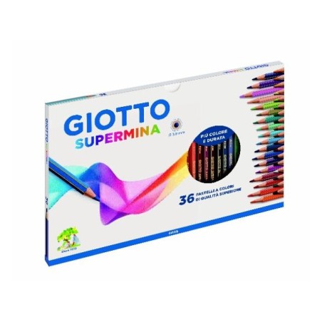 PASTELLO GIOTTO SUPERMINA 36 COLORI