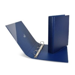 RACCOGLITORE 15X21 SANREMO 4 ANELLI DIAM25 BLU
