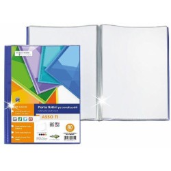 PORTALISTINO PERSONALIZZ 80BS ASSO TI 22X30 BLU 80 busta