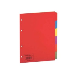SEPARATORE CARTONCINO RUBRIKO A5 15X21 6 TACCHE