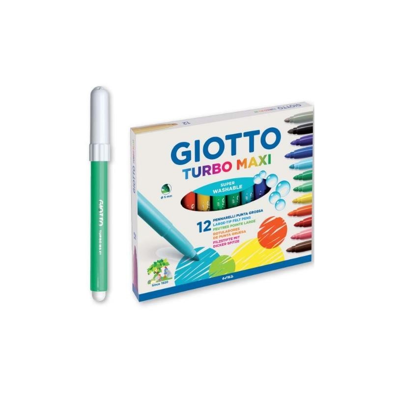 PENNARELLO TURBO MAXI 12 COLORI F454000