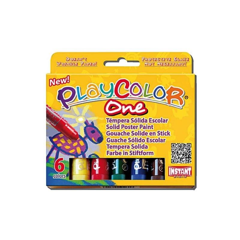TEMPERA SOLIDA ONE 6 COLORI 10.711