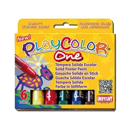 TEMPERA SOLIDA ONE 6 COLORI 10.711