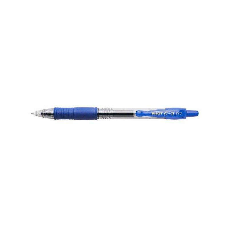 ROLLER GEL A SCATTO PILOT G2 PUNTA MEDIA 0,7  BLU-NERA-VERDE-ROSSA