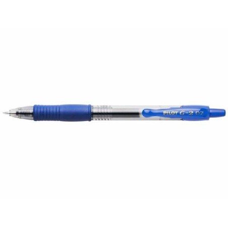 ROLLER GEL A SCATTO PILOT G2 PUNTA MEDIA 0,7  BLU-NERA-VERDE-ROSSA